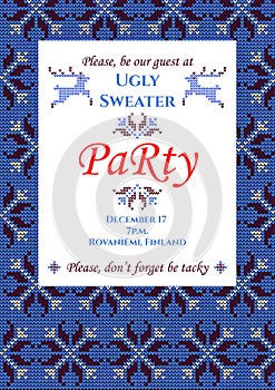 Ugly Sweater Party