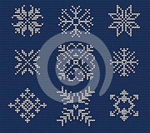 Ugly sweater seamless Pattern