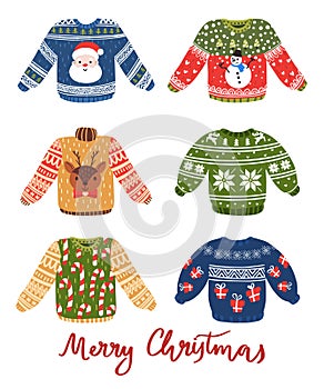 Ugly sweaters Christmas party