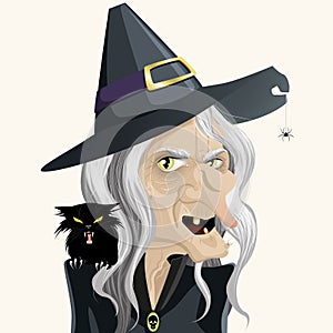 Ugly witch