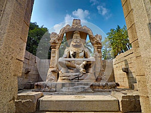 Ugra Narasimha Statue, Hampi, Karnataka