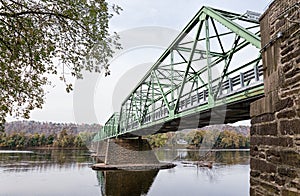 Uhlerstown-Frenchtown Bridge Delaware River photo