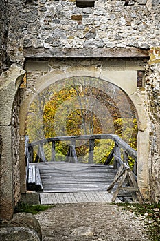 Uhrovec castle ruins, Slovakia