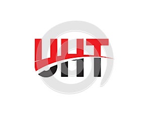 UHT Letter Initial Logo Design Vector Illustration