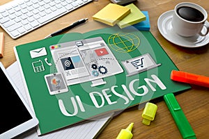 UI Design Website Software Media WWW to Create Innovation Imagi