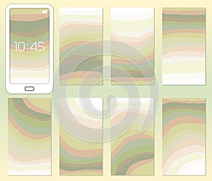 UI UX Design, abstract concept multicolored blend background with a color pastel curve line gradient