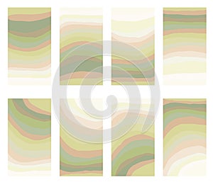 UI UX Design, abstract concept multicolored blend background with a color pastel curve line gradient