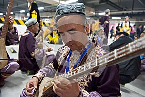 Uighur Maixirefu folk musician