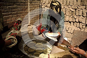 The Uighur woman in Kashgar