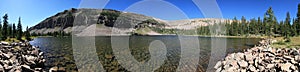 Uinta lake panorama