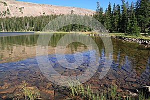 Uinta mountain lake photo