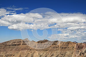 Uinta mountain ridge