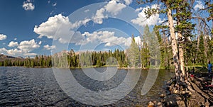 Uinta-Wasatch-Cache National Forest, Mirror Lake, Utah, United States, America, near Slat Lake and Park City