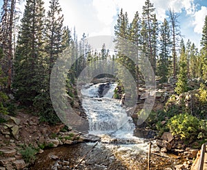 Uinta-Wasatch-Cache National Forest, Mirror Lake, Utah, United States, America, near Slat Lake and Park City