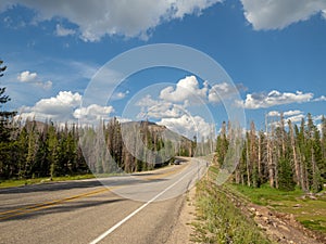 Uinta-Wasatch-Cache National Forest, Mirror Lake, Utah, United States, America, near Slat Lake and Park City