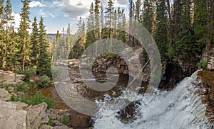 Uinta-Wasatch-Cache National Forest, Mirror Lake, Utah, United States, America, near Slat Lake and Park City