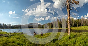 Uinta-Wasatch-Cache National Forest, Mirror Lake, Utah, United States, America, near Slat Lake and Park City