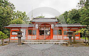 Uji Shinto Shrine in Uji, Japan