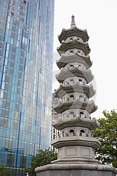 UK,Birmingham,Pagoda