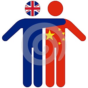 UK - China : friendship concept