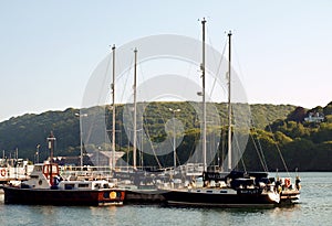 UK - Devon - Dartmouth - Naval College Sail Training Craft