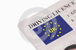 UK Driving Licence photo