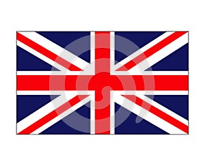 Uk flag, england symbol vector symbol icon design.