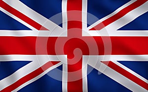 UK Flag Image Full Frame