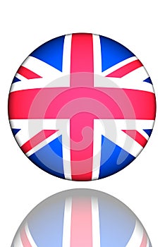 Uk Flag Sphere