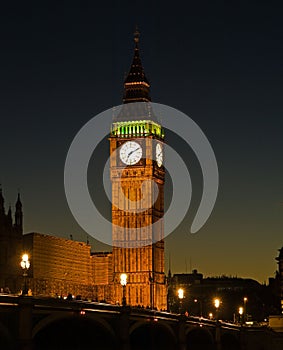 UK - London - Big Ben at Night