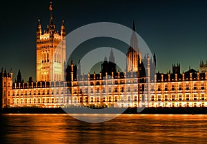 UK - London - Parliament at Night