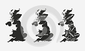 UK map set.