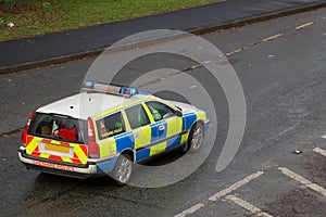 UK police vehicle