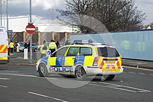UK police vehicles