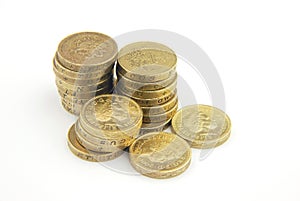 UK pound coins