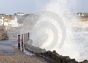 UK Storm surge Isle of Wight