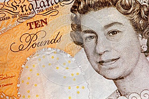 UK ten pound notes