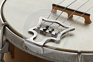 Ukelele banjo tailpiece