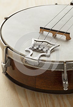 Ukelele banjo tailpiece photo