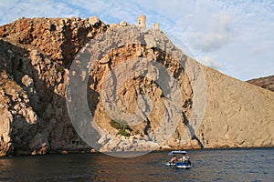 Ukraine. Crimea. Balaklava harbor.