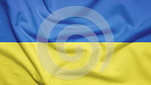 Ucrania bandera tela textura 