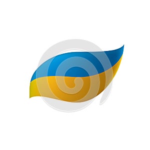 Ukraine flag, vector illustration