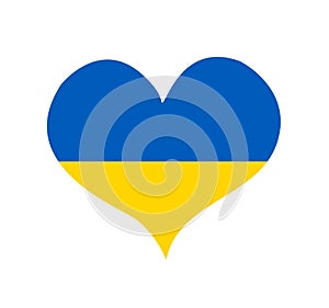 Ukraine flag vector illustration