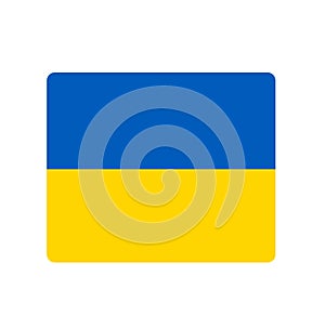 Ukraine flag vector illustration