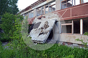 Ukraine gets rid of the consequences of communism. Ruins.