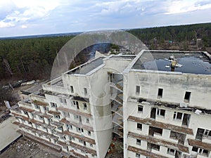 Ukraine gets rid of the consequences of communism. Ruins.