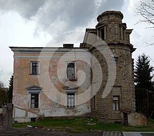 Ukraine, Khmilnyk, the palace of Count Xido, view of the palace from the north photo