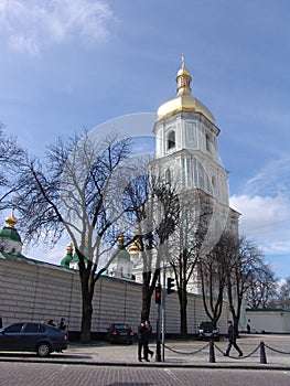 Ukraine. Kiev.Ukraine. Saint Sophia's Cathedral. Bell tower