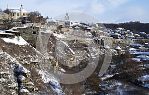Ukraine. Medieval city Kamyanets-Podilsky