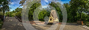 Monument to Honours Afganistan War in Odessa photo